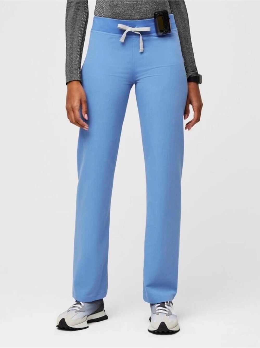 Figs Women’s Livingston Small/Petite Blue Scrub Pants T21003P
